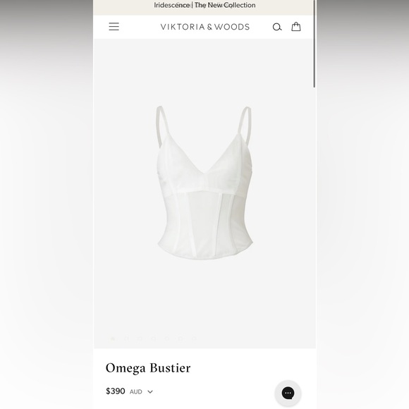 Viktoria and woods omega bustier - Picture 3 of 5